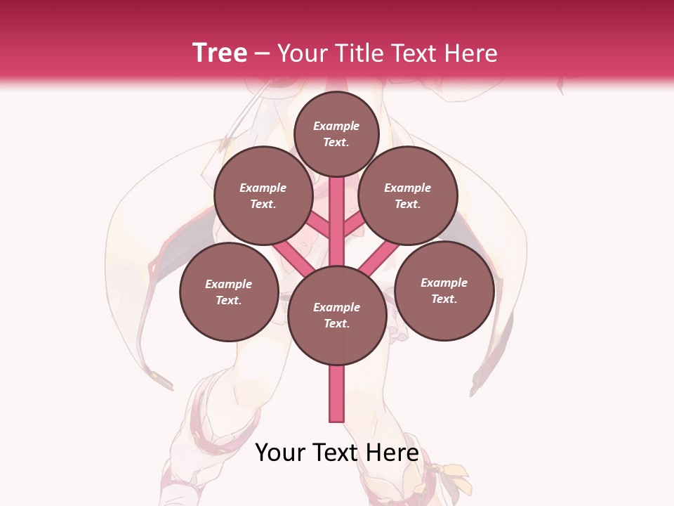 A Woman In A White Dress Holding A Sword PowerPoint Template