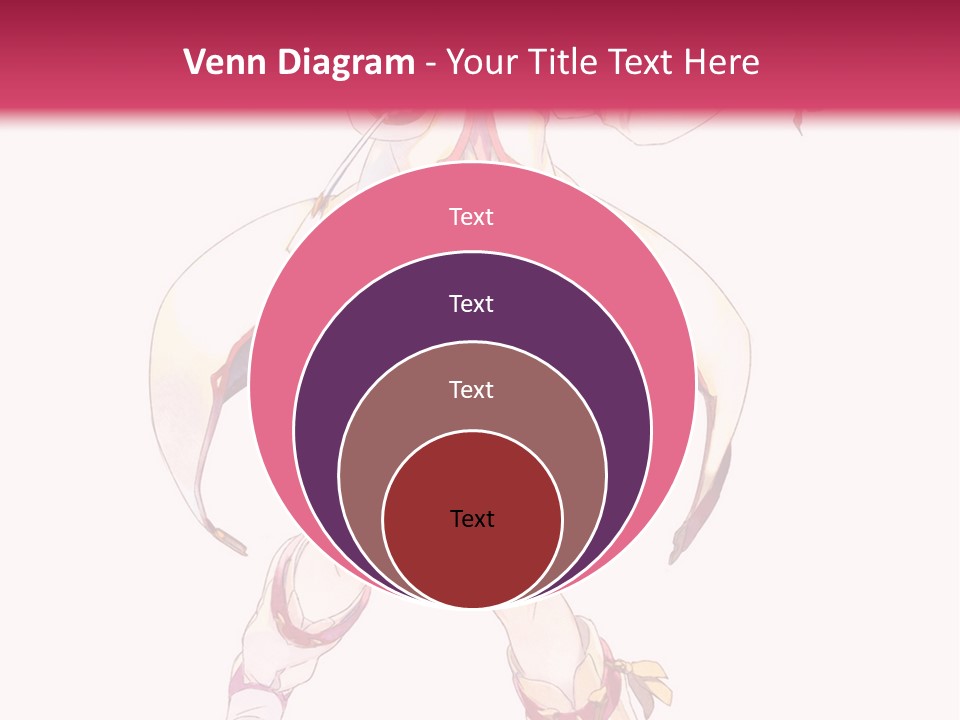 A Woman In A White Dress Holding A Sword PowerPoint Template