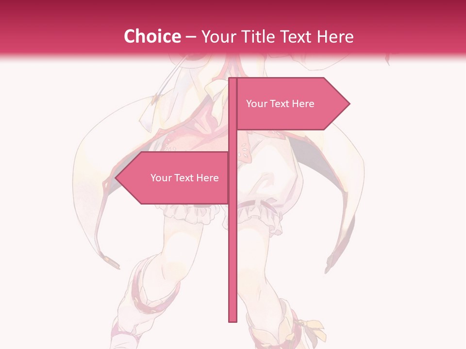 A Woman In A White Dress Holding A Sword PowerPoint Template