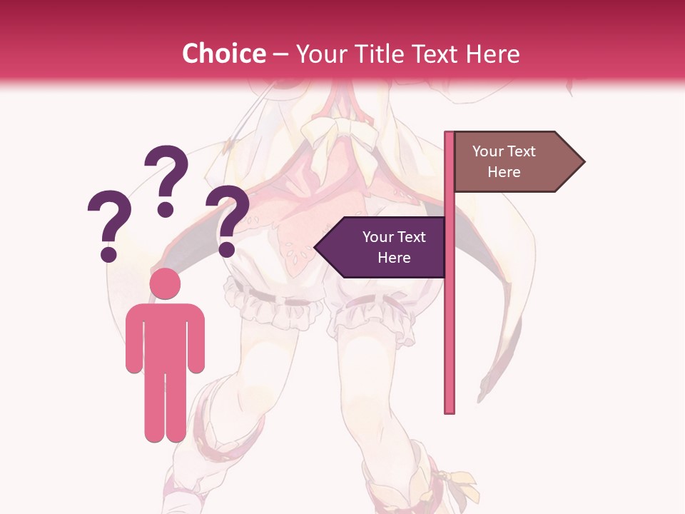 A Woman In A White Dress Holding A Sword PowerPoint Template