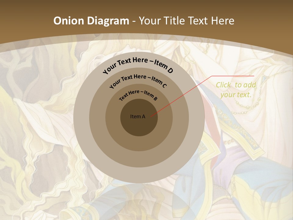 A Picture Of A Woman With Blonde Hair PowerPoint Template