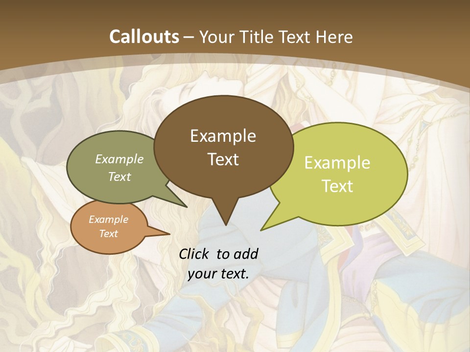 A Picture Of A Woman With Blonde Hair PowerPoint Template