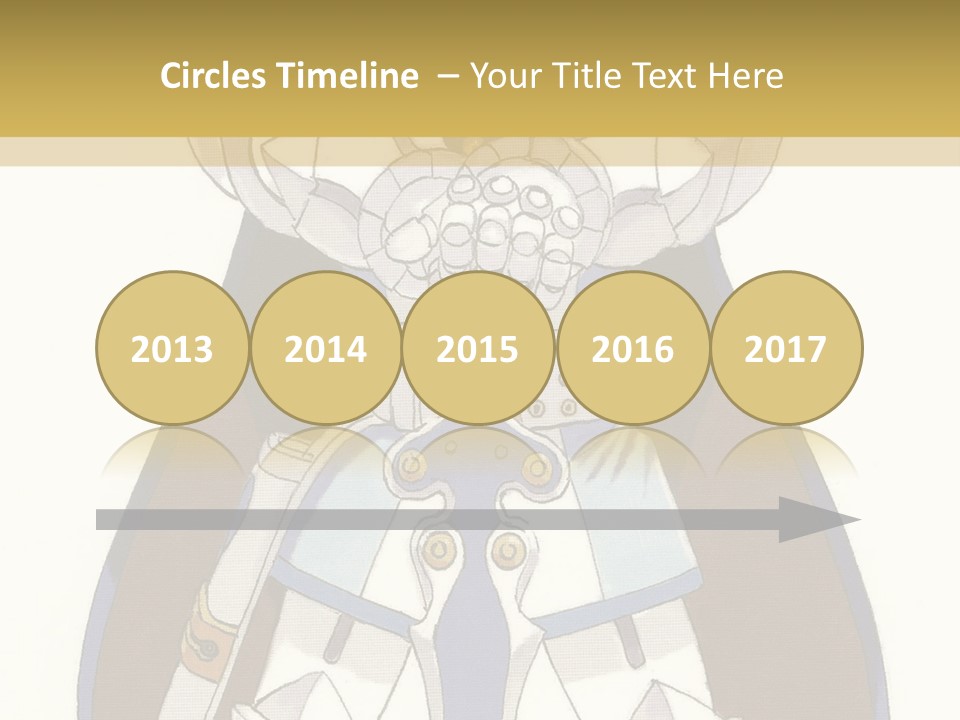 An Anime Character With Blonde Hair And Blue Eyes PowerPoint Template