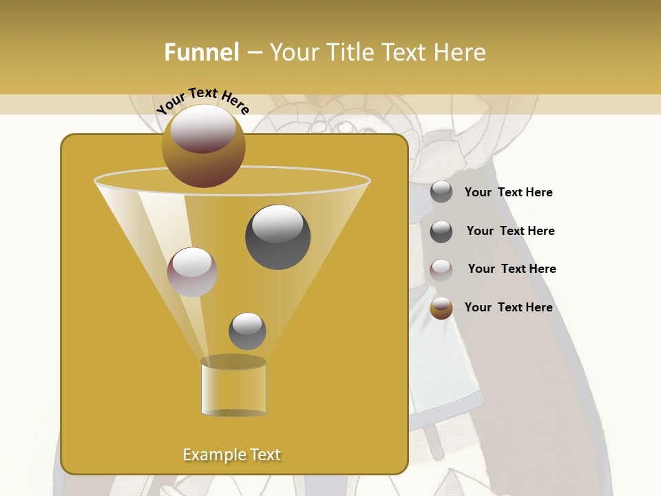 An Anime Character With Blonde Hair And Blue Eyes PowerPoint Template