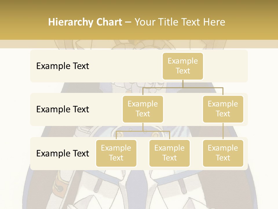 An Anime Character With Blonde Hair And Blue Eyes PowerPoint Template