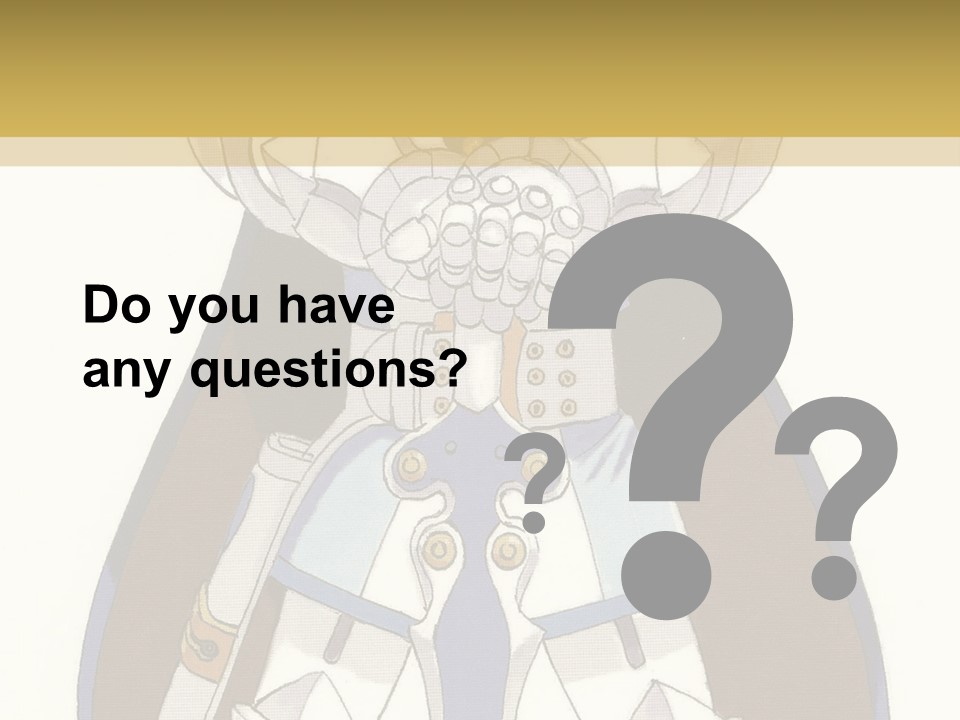 An Anime Character With Blonde Hair And Blue Eyes PowerPoint Template