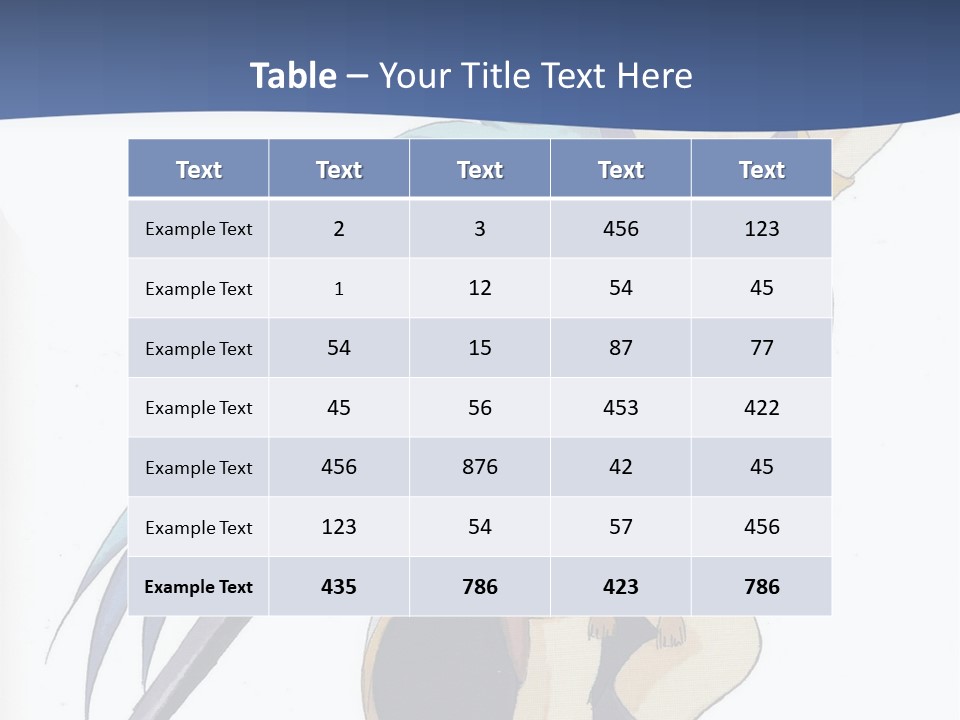 An Anime Character With A Sword In Her Hand PowerPoint Template