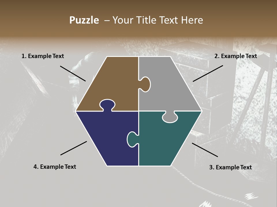 A Black And White Picture Of A Man In A Room PowerPoint Template