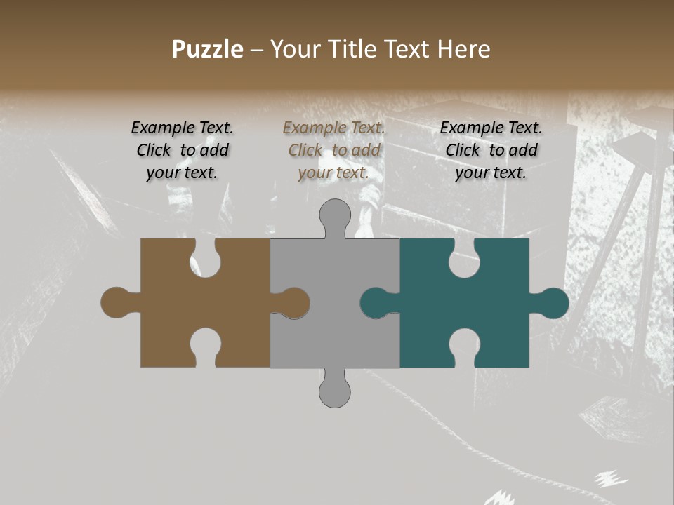 A Black And White Picture Of A Man In A Room PowerPoint Template