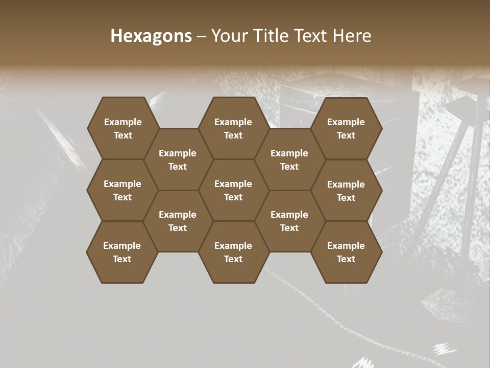 A Black And White Picture Of A Man In A Room PowerPoint Template