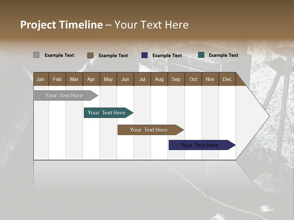A Black And White Picture Of A Man In A Room PowerPoint Template
