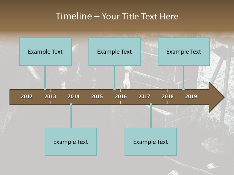 A Black And White Picture Of A Man In A Room PowerPoint Template
