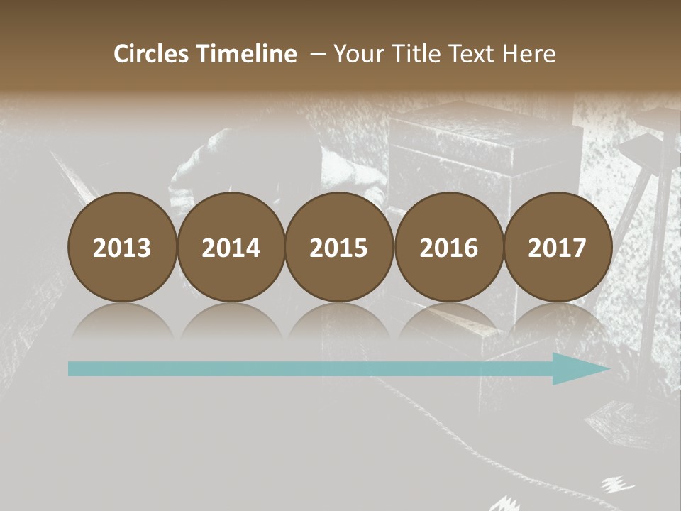 A Black And White Picture Of A Man In A Room PowerPoint Template