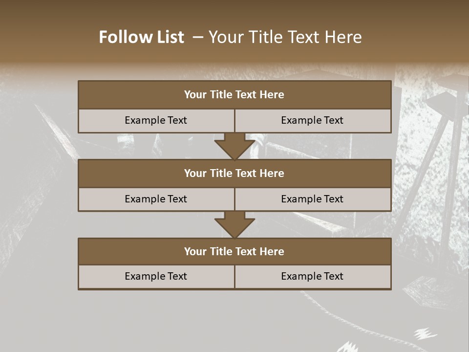 A Black And White Picture Of A Man In A Room PowerPoint Template