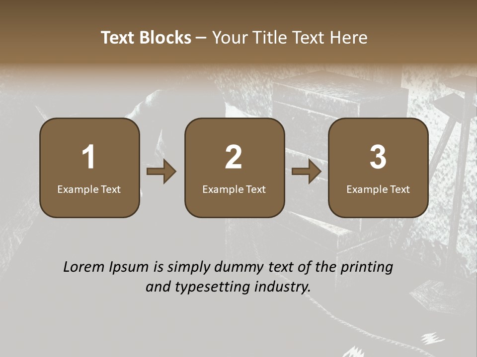 A Black And White Picture Of A Man In A Room PowerPoint Template