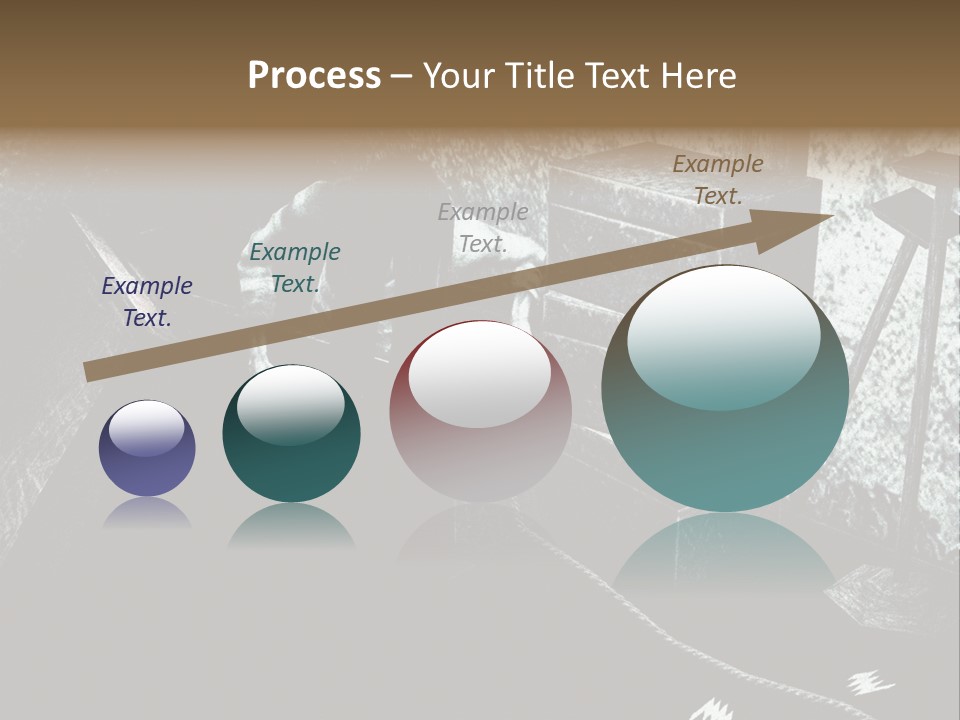 A Black And White Picture Of A Man In A Room PowerPoint Template