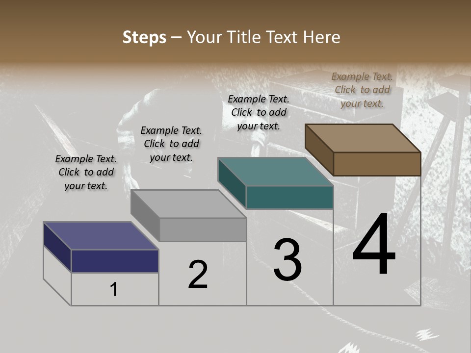 A Black And White Picture Of A Man In A Room PowerPoint Template