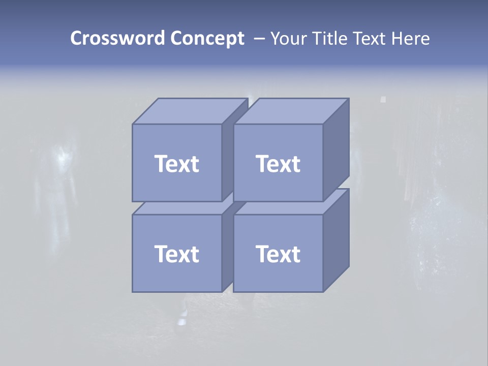 A Couple Of Women Walking Through A Dark Tunnel PowerPoint Template