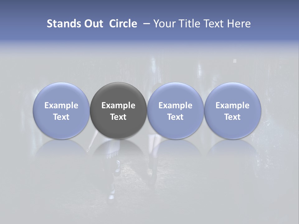 A Couple Of Women Walking Through A Dark Tunnel PowerPoint Template