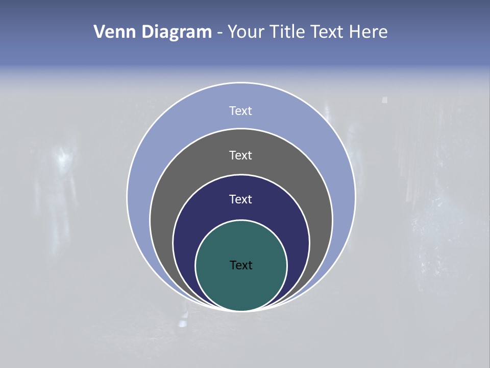 A Couple Of Women Walking Through A Dark Tunnel PowerPoint Template
