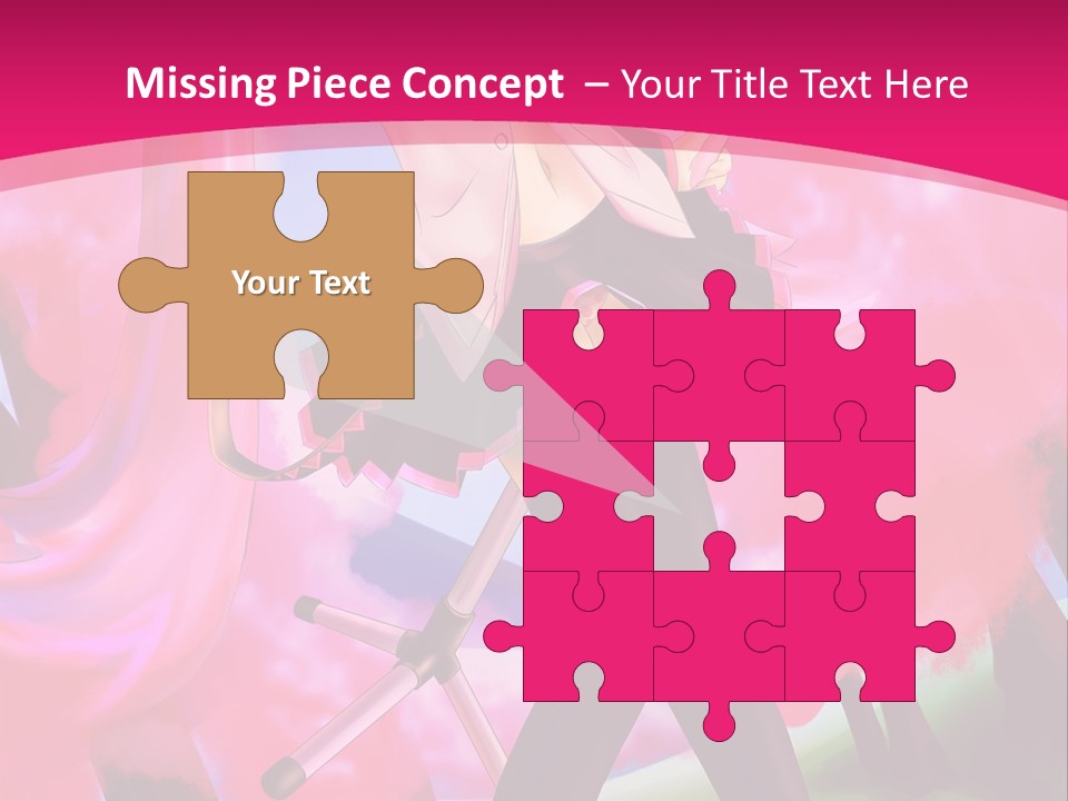 A Woman In A Short Skirt Holding A Hair Dryer PowerPoint Template