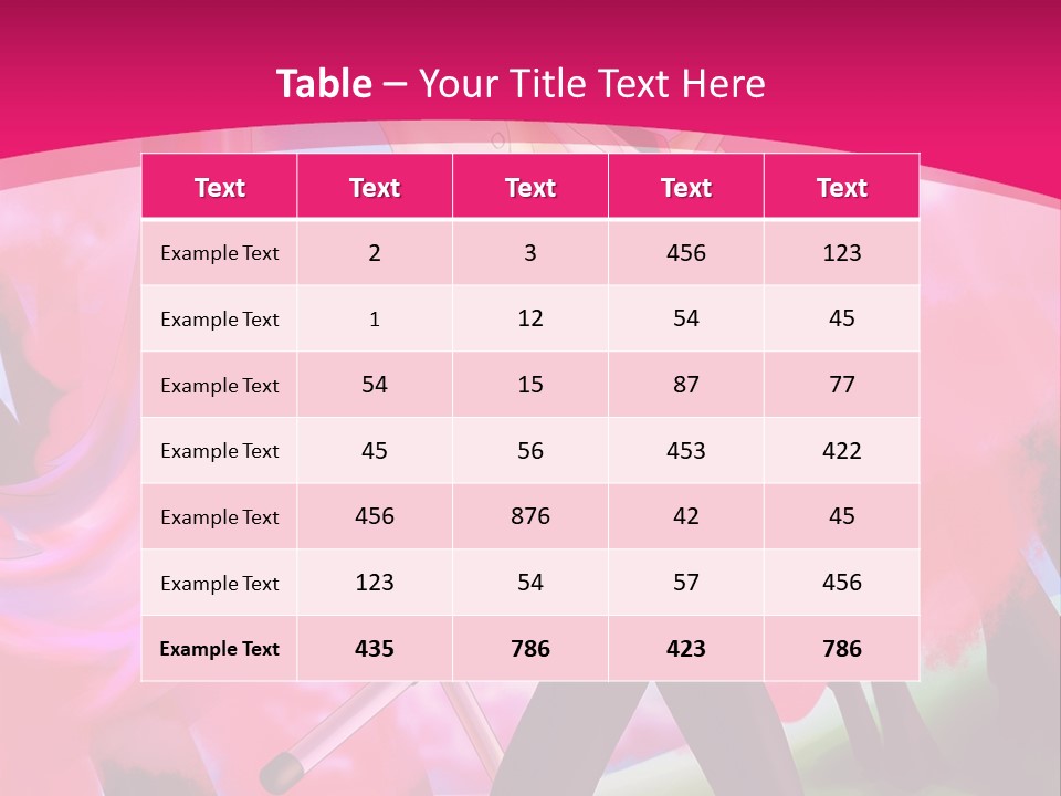 A Woman In A Short Skirt Holding A Hair Dryer PowerPoint Template