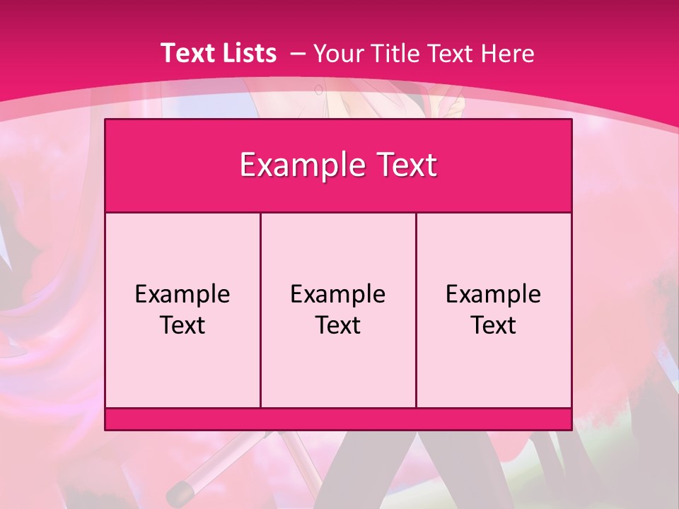 A Woman In A Short Skirt Holding A Hair Dryer PowerPoint Template