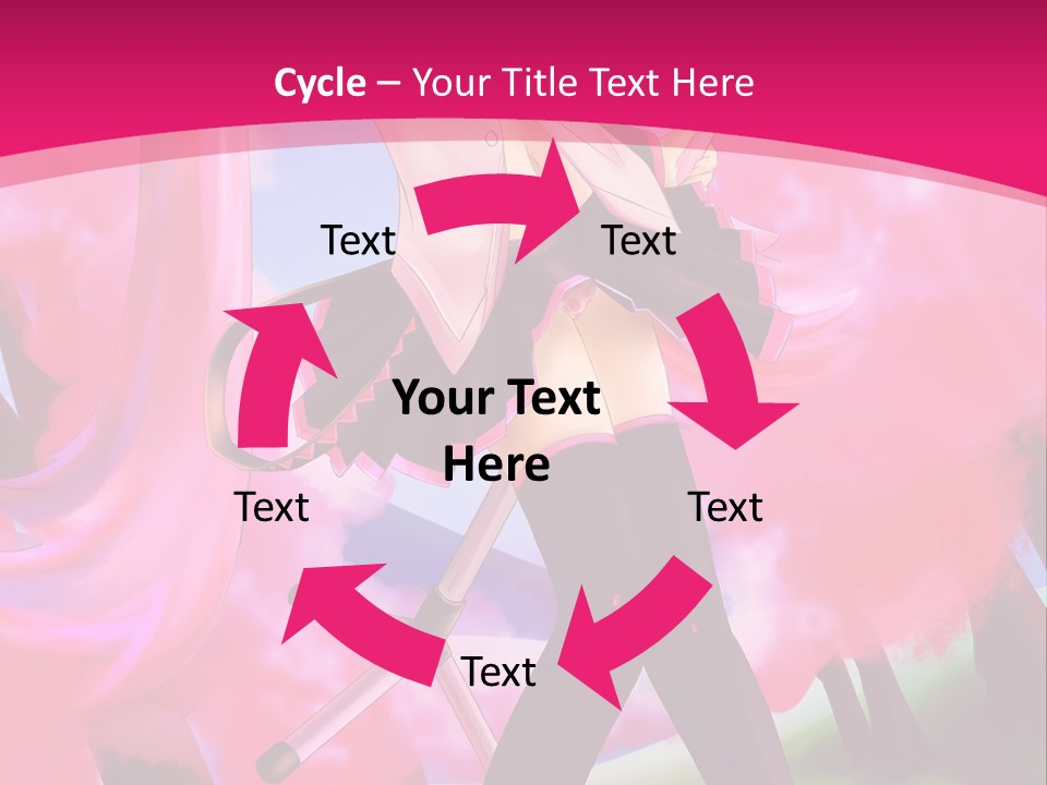 A Woman In A Short Skirt Holding A Hair Dryer PowerPoint Template