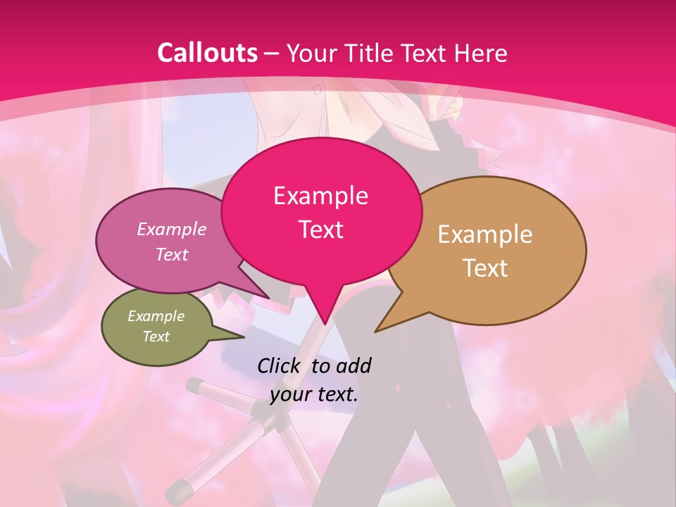 A Woman In A Short Skirt Holding A Hair Dryer PowerPoint Template