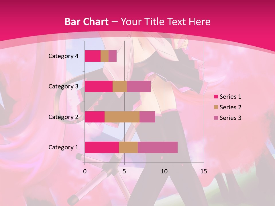 A Woman In A Short Skirt Holding A Hair Dryer PowerPoint Template