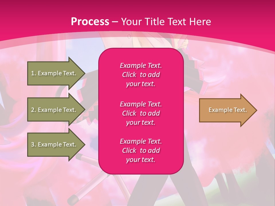 A Woman In A Short Skirt Holding A Hair Dryer PowerPoint Template