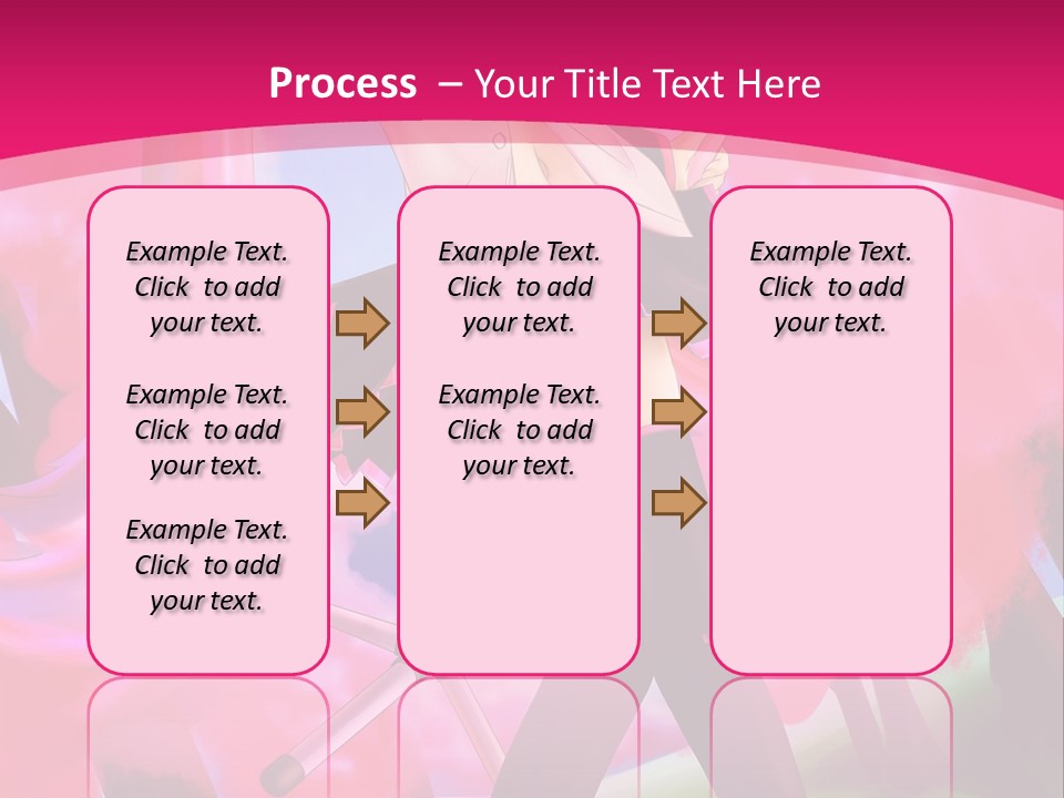 A Woman In A Short Skirt Holding A Hair Dryer PowerPoint Template