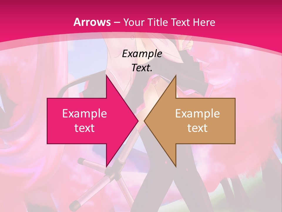 A Woman In A Short Skirt Holding A Hair Dryer PowerPoint Template