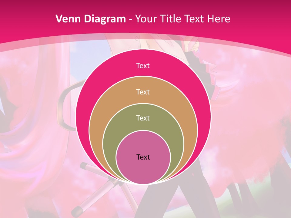 A Woman In A Short Skirt Holding A Hair Dryer PowerPoint Template