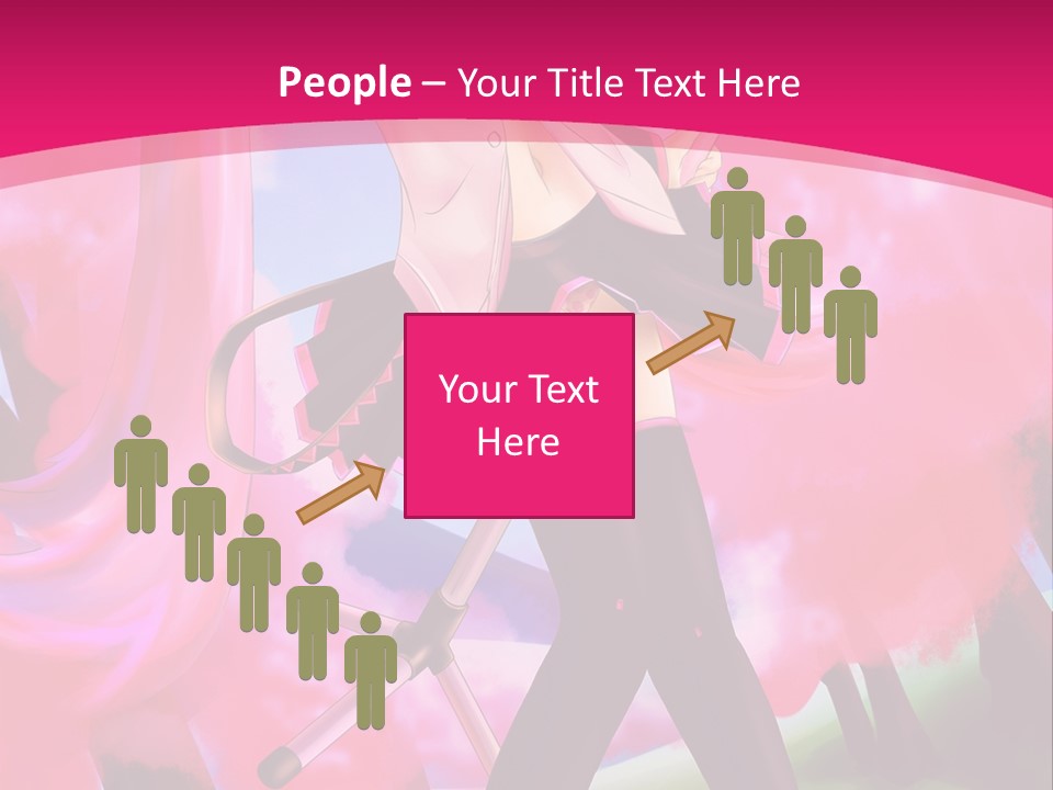 A Woman In A Short Skirt Holding A Hair Dryer PowerPoint Template