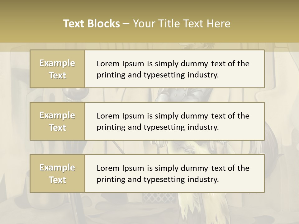 A Picture Of A Cat Sitting On Top Of A Table PowerPoint Template