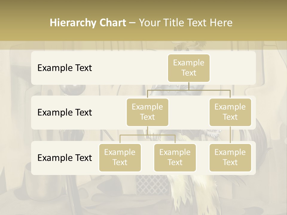 A Picture Of A Cat Sitting On Top Of A Table PowerPoint Template