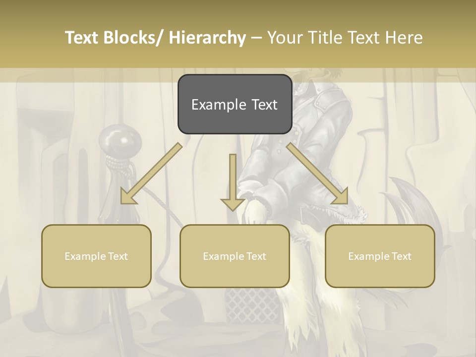 A Picture Of A Cat Sitting On Top Of A Table PowerPoint Template