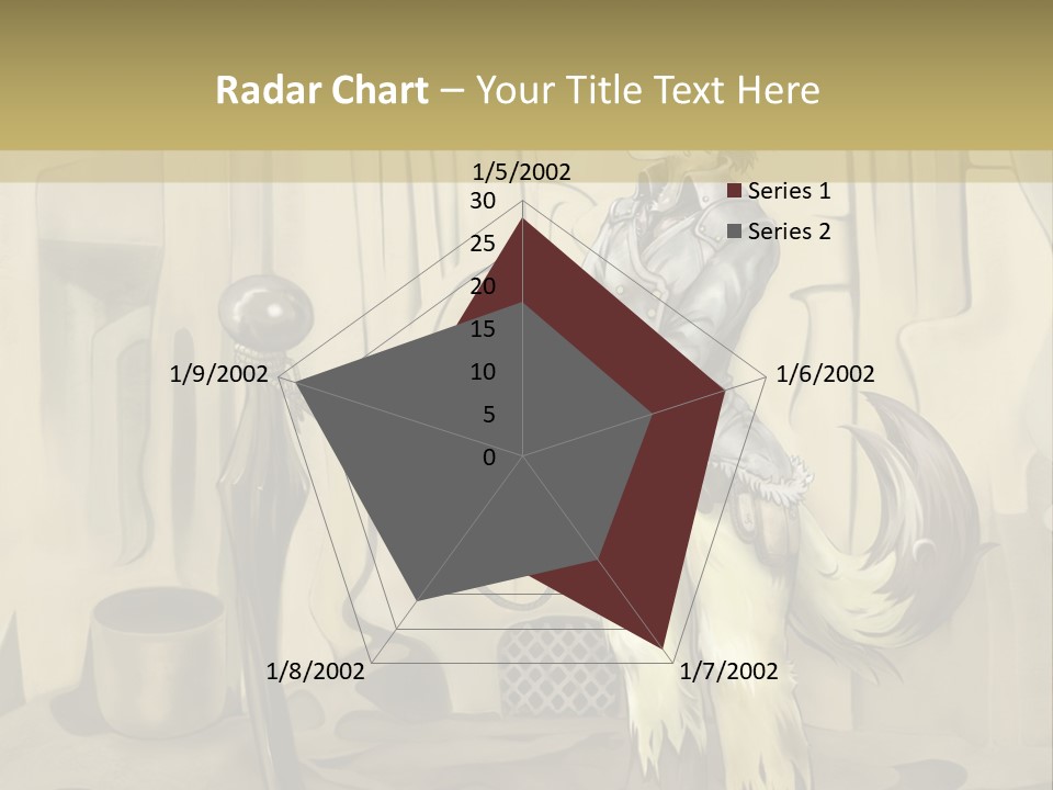 A Picture Of A Cat Sitting On Top Of A Table PowerPoint Template