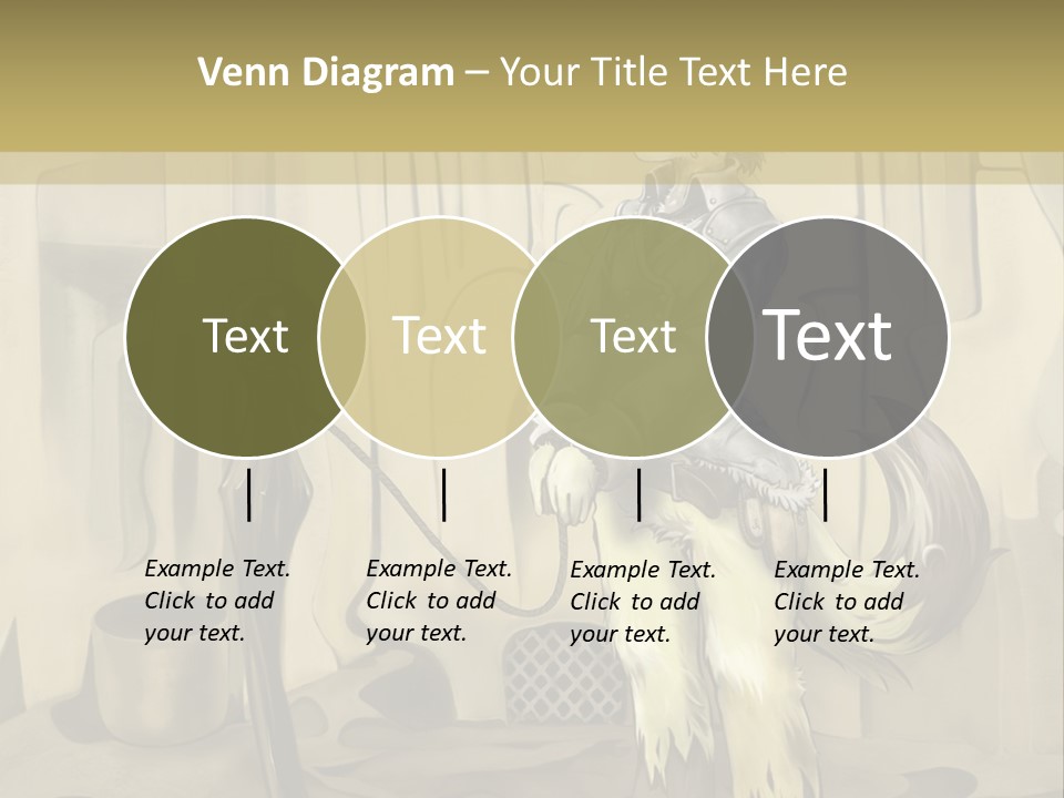 A Picture Of A Cat Sitting On Top Of A Table PowerPoint Template