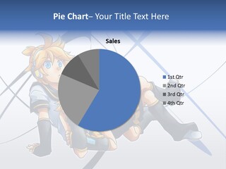 A Couple Of Anime Characters Laying On Top Of Each Other PowerPoint Template