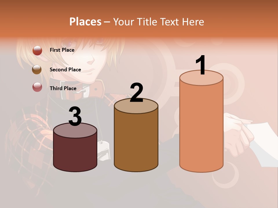 A Person With A Cell Phone In Their Hand PowerPoint Template