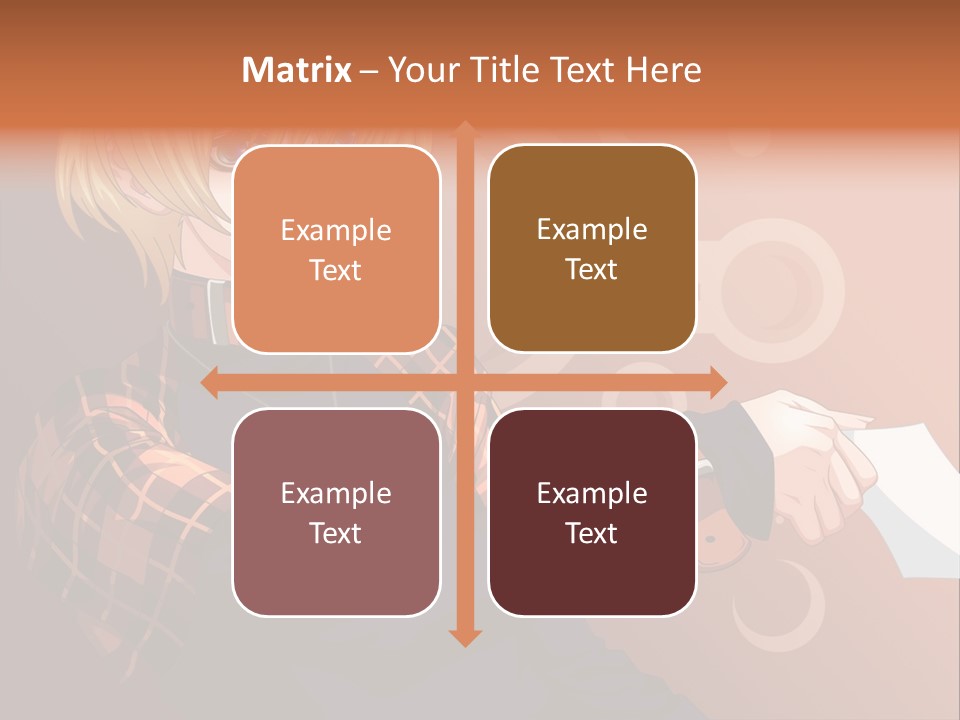 A Person With A Cell Phone In Their Hand PowerPoint Template