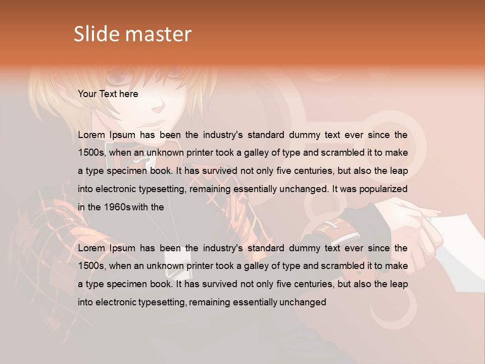 A Person With A Cell Phone In Their Hand PowerPoint Template