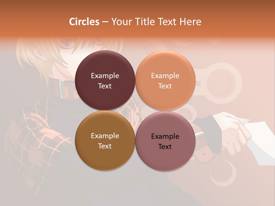 A Person With A Cell Phone In Their Hand PowerPoint Template