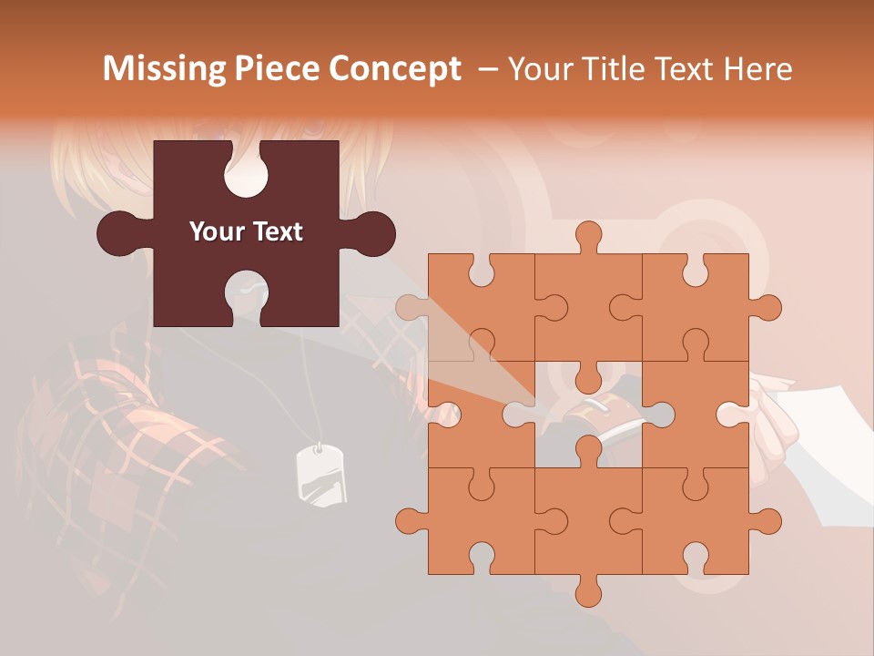 A Person With A Cell Phone In Their Hand PowerPoint Template