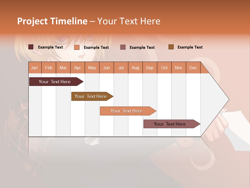 A Person With A Cell Phone In Their Hand PowerPoint Template