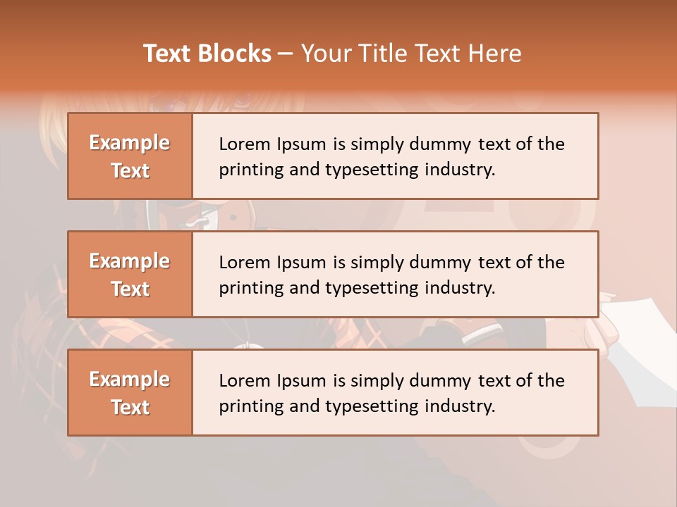 A Person With A Cell Phone In Their Hand PowerPoint Template