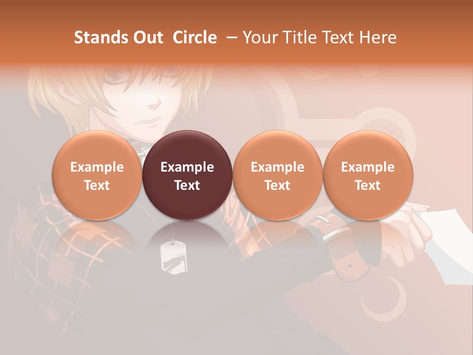 A Person With A Cell Phone In Their Hand PowerPoint Template