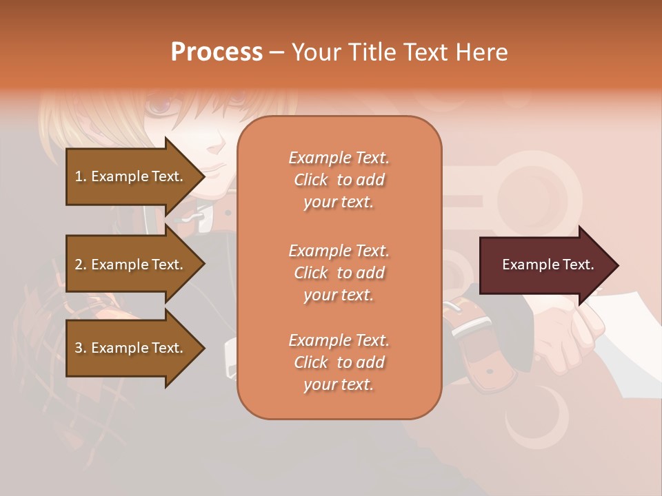 A Person With A Cell Phone In Their Hand PowerPoint Template